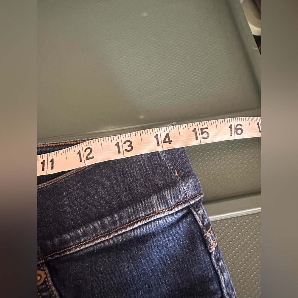 Spanx 20342R Ankle Skinny Jeans Midnight Shade size Medium - Picture 6 of 10